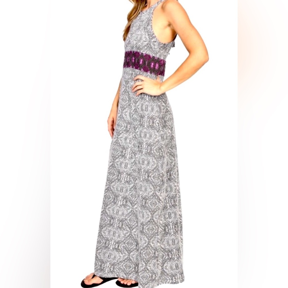 organic cotton Prana skye maxi dress XS - Picture 2 of 9